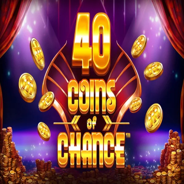 Official Slots logo: 40 Coins of Chance by SYNOT Games at PiperSpin Casino