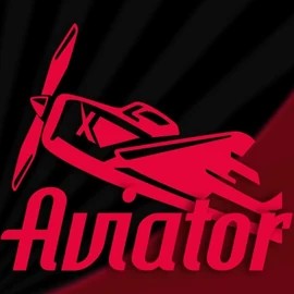 Aviator online game logo by Spribe on pipersspin.com