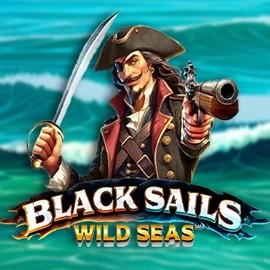 Official Slots logo: Black Sails Wild Seas by Infinity Dragon Studios at PiperSpin Casino