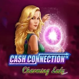 Cash Connection Charming Lady slot logo by Novomatic at PiperSpin Casino