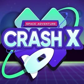 Crash X logo – Casino Games by Turbo Games at PiperSpin Casino