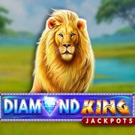 Diamond King Jackpots logo by SpinPlay Games PiperSpin Casino
