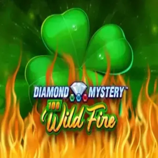 Diamond Mystery 100 Wild Fire by Greentube, showcased at pipersspin.com – game logo