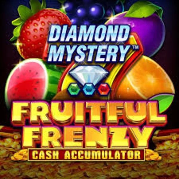 Diamond Mystery Fruitful Frenzy Cash Accumulator slot logo by Greentube at PiperSpin Casino