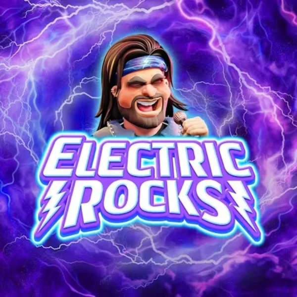 Official Slots logo: Electric Rocks by Inspired Gaming at PiperSpin Casino