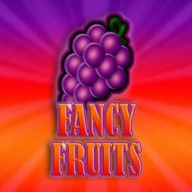 Fancy Fruits slot logo by Gamomat at PiperSpin Casino
