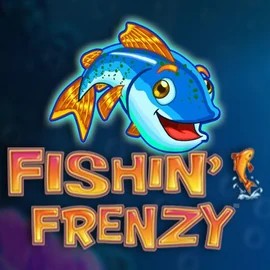Fishin Frenzy by Blueprint Gaming, showcased at pipersspin.com – game logo