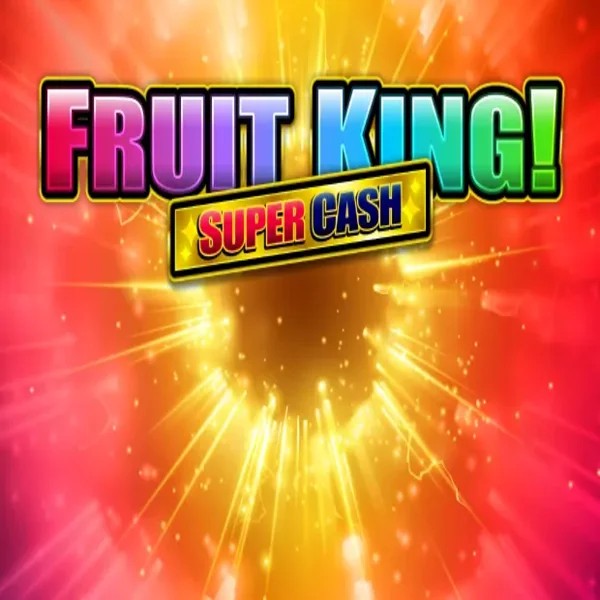 Fruit King Super Cash online game logo by Greentube on pipersspin.com