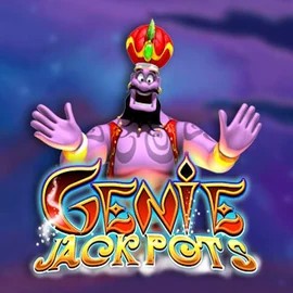 Genie Jackpots game by Blueprint Gaming – logo hosted on PiperSpin Casino