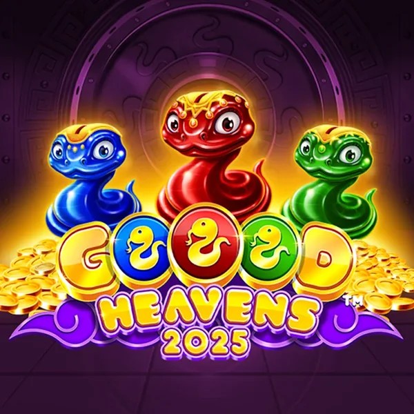Goood Heavens online game logo by Rarestone Gaming on pipersspin.com