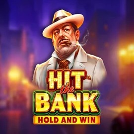 Hit The Bank Hold and Win online game logo by Playson on pipersspin.com