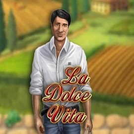 La Dolce Vita by Gamomat, showcased at pipersspin.com – game logo