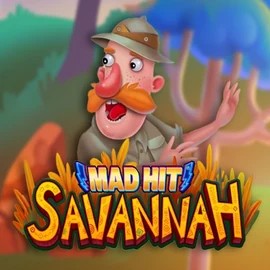 Official Slots logo: Mad Hit Savannah by RubyPlay at PiperSpin Casino