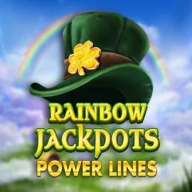 Jackpots logo of Rainbow Jackpots Power Lines from Red Tiger Gaming at PiperSpin Casino