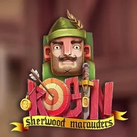 Official Slots logo: Robin Sherwood Marauders by Yggdrasil at PiperSpin Casino