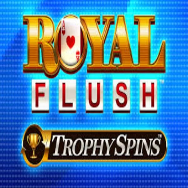 Royal Flush Trophy Spins by Greentube, showcased at pipersspin.com – game logo