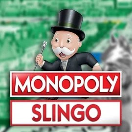 Slingo Monopoly slot logo by Gaming Realms at PiperSpin Casino