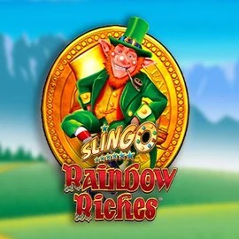 Slingo Rainbow Riches slot icon by Gaming Realms, available at PiperSpin Casino