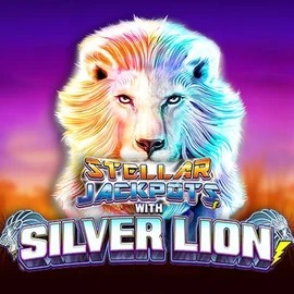 Stellar Jackpots with Silver Lion logo by Lightning Box Game at PiperSpin Casino