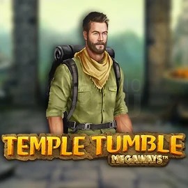 Temple Tumble Megaways slot logo by Relax Gaming at PiperSpin Casino