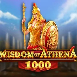 Wisdom of Athena 1000 online game logo by Pragmatic Play on pipersspin.com